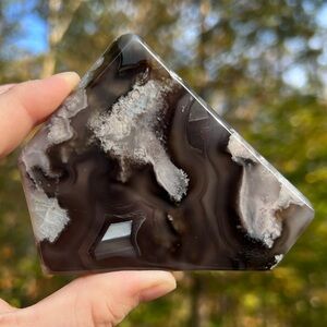 SOLD! 2/$40 Flower Agate Crystal Slice